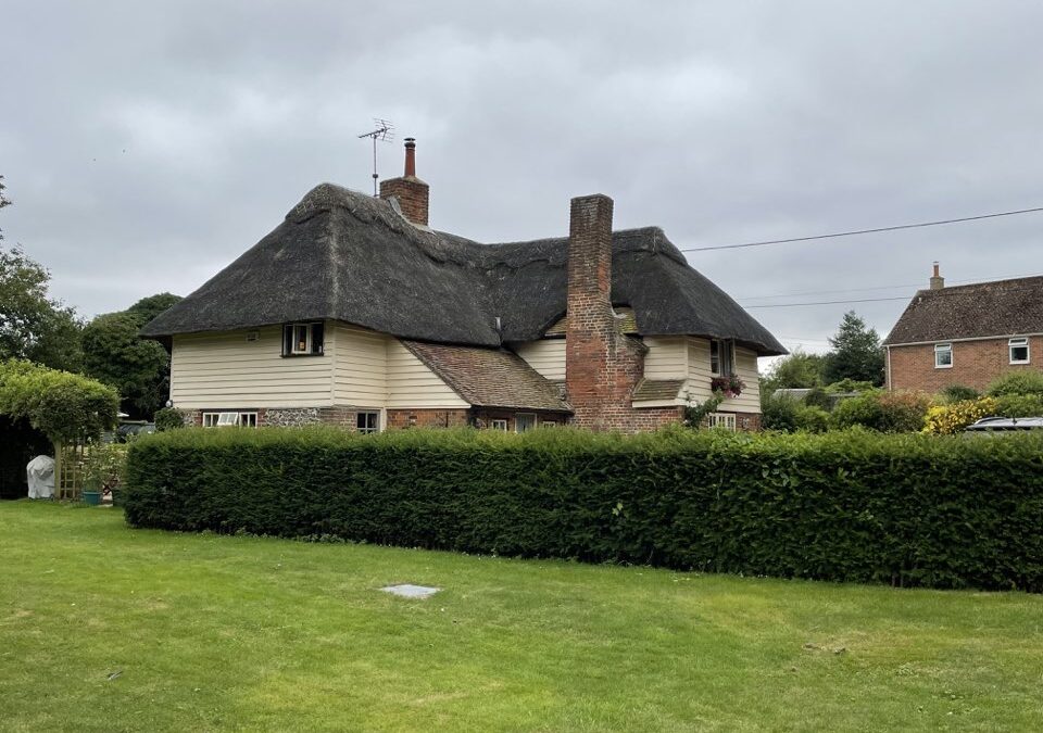 Timber frame 16th & 17th century Thatched cottage – Restoration